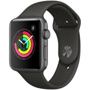 Apple Watch Series 3 (GPS) - 42mm スペースグレイアルミニウムケース と グレイスポーツバンド MR362J/A