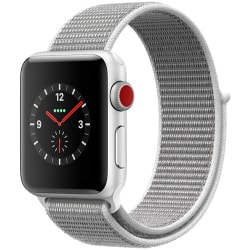 Breddegrad Forsvinde koloni ヨドバシ.com - アップル Apple Apple Watch Series 3 （GPS + Cellularモデル） - 38mm  シルバーアルミニウムケース と シーシェルスポーツループ [MQKJ2J/A] 通販【全品無料配達】