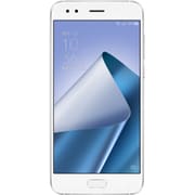 ZenFone 4 SIMフリースマートフォン 5.5型ワイド フルHD 1920×1080/Android 7.1.1/Qualcomm Snapdragon 660 2.2GHz/メモリ6GB/ROM64GB/IEEE802.11a/b/g/n/ac/Bluetooth 5.0/LTE/指紋センサー/ムーンライトホワイト ZE554KL-WH64S6