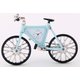 置時計 ミニチュアクロックコレクション 自転車 ライトブルー C3005-LBL