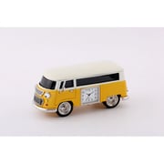 置時計 ミニチュアクロックコレクション バス イエロー C3159-YL