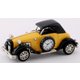 置時計 ミニチュアクロックコレクション 車 クラシックカー イエロー C3480-YL