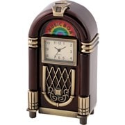 置時計 ミニチュアクロックコレクション ジュークボックス アンティーク ブラウン C3310