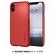 057CS22109 [iPhone X用ケース Thin Fit Metallic Red（メタリックレッド）]