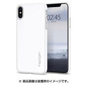 057CS22112 [iPhone X用ケース Thin Fit White（ホワイト）]