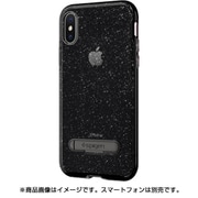 057CS22148 [iPhone X用ケース Crystal Hybrid Glitter Space Quartz]