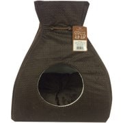 ペット用ベッド つぼ型ブラウン