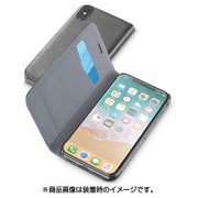 BOOKESSIPH8K [Book E iPhone XS/X用ケース BK 手帳型]