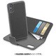 COMBOIPH8K [COMBOセパレート手帳型 iPhone X用ケース BK]