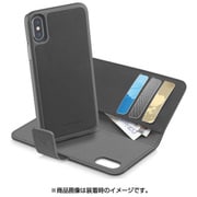 COMBOIPH8K [COMBOセパレート手帳型 iPhone X用ケース BK]