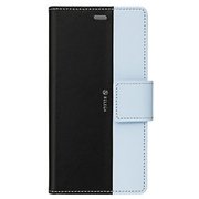 SB-IA17-FPBI/BK [iPhone X 手帳型ケース ブラック×フロスティブルー]