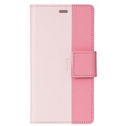 SB-IA17-FPBI/PK [iPhone X 手帳型ケース ライトピンク×コーラルピンク]