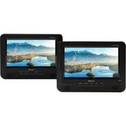 9インチポータブルDVDプレーヤー ツインモニター CPD-TM90(B)