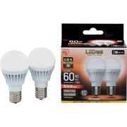 LED電球 E17口金 広配光タイプ 60形相当 電球色 密閉器具対応 2個セット LDA8L-G-E17-6T52P