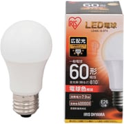 LED電球 E26口金 広配光タイプ 60形相当 電球色 密閉器具対応 LDA8L-G-6T5