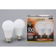 LED電球 E26口金 広配光タイプ 100形相当 電球色 密閉器具対応 2個セット LDA14L-G-10T52P