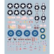 MD7201 [P-40Mウォーホーク用デカール 「パシフィックウォリアー」 1/72スケール 飛行機用デカール No.7201]