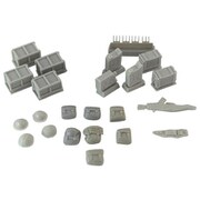 PZ35469 [英・クロムウェルMk.IV巡航戦車用車外搭載品(タミヤ用) 1/35スケール レジンAFVアクセサリー No.35469]