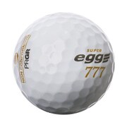 Super egg 3P [高反発 金エッグボール SUPER egg BALL ゴルフボール 1スリーブ3球入り]
