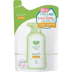 カウ ブランド トップ 無 添加 シャンプー しっとり ポンプ 500ml