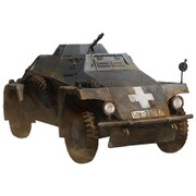 PF72048 Sdkfz221軽偵察装甲車 [1/72 スケール]