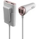 DC充電器 USB4ポート ホワイト LP-DCUSB01WH