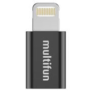 マイクロUSB to Lightning変換アダプタ 2個パック MF-LA01