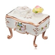 Miniature JewelryBox Series Miniature furniture ミニデスク ホワイト EX441-1