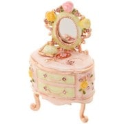EX442-3 [Miniature JewelryBox Series Miniature furniture ミニドレッサー ピンク]