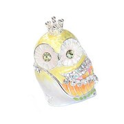 JewelryBox クラウンフクロウ シトロンイエロー EX516-2