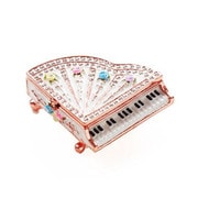 EX565-2 [JewelryBox Miniature furniture ピアノローズ ホワイト]