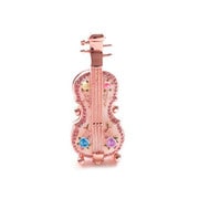 EX566-1 [JewelryBox Miniature furniture バイオリンローズ ピンク]