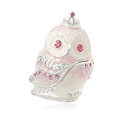 EX575-3 [JewelryBox Crown Owl＆Tiara Owl ティアラフクロウ スノーラベンダー]