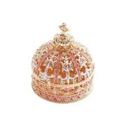 MN008-1 [Miniature JewelryBox Series JewelryBox ミニチュアクラウン ゴールドピンク]