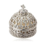 MN010-2 [Miniature JewelryBox Series JewelryBox ミニチュアクラウン ディープシルバー]