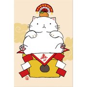 ポストカード 鏡餅ねこ 90-946