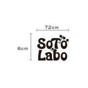 SLST-A-BL [SotoLabo sticker Aタイプ ブラック]