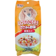 いつものごちそう ささみ＆野菜 軟骨入り [犬用 ウェットフード 80g×3パック]