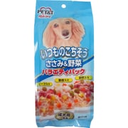 いつものごちそう ささみ＆野菜 バラエティパック [犬用 ウェットフード 80g×3パック]