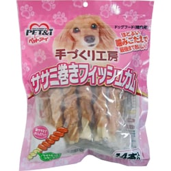 ヨドバシ Com ペットアイ 手づくり工房 ササミ巻きフィッシュガム 14本 犬用おやつ 通販 全品無料配達