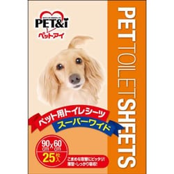 PET＆i ペットシーツ スーパーワイド 25枚 [シーツ]