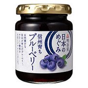 日本のめぐみ ブルーベリージャム 155g