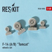 RSK480006 [1/48 レジン製ディティールアップパーツ No.48-0006 F-14A/B トムキャット ホイールセット]
