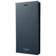 EURO Passione Book PU Leather Case for iPhone X NVY [iPhone X用 ケース]