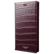 EURO Passione Croco Book PU Leather Case for iPhone X WNE [iPhone X用 ケース]
