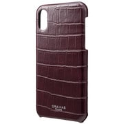 EURO Passione Croco Shell PU Leather Case for iPhone X WNE [iPhone X用 ケース]