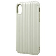 Rib Hybrid Case for iPhone X White [iPhone X用 ケース]