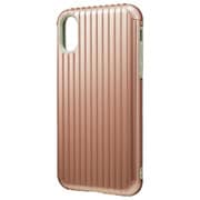 Rib Hybrid Case for iPhone X Rose Gold [iPhone X用 ケース]