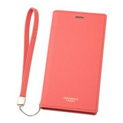 Colo Book PU Leather Case for iPhone X Coral Pink [iPhone X用 ケース]
