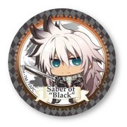 Fate Apocrypha 黒のセイバー [ブリキクリップバッチ]